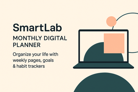 SmartLab Monthly Digital Planner